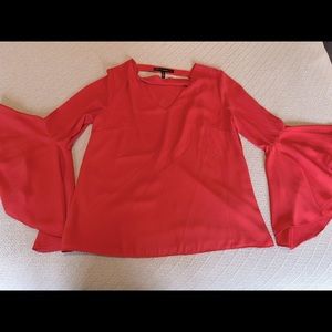Coral color adorable WHBM top